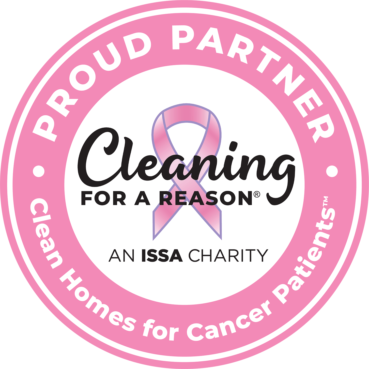 cleaning for a reason Cleaning For A Reason charity partnership logo