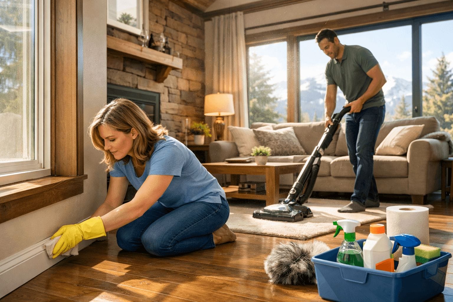 Spring cleaning tips for Colorado homes after dusty winter