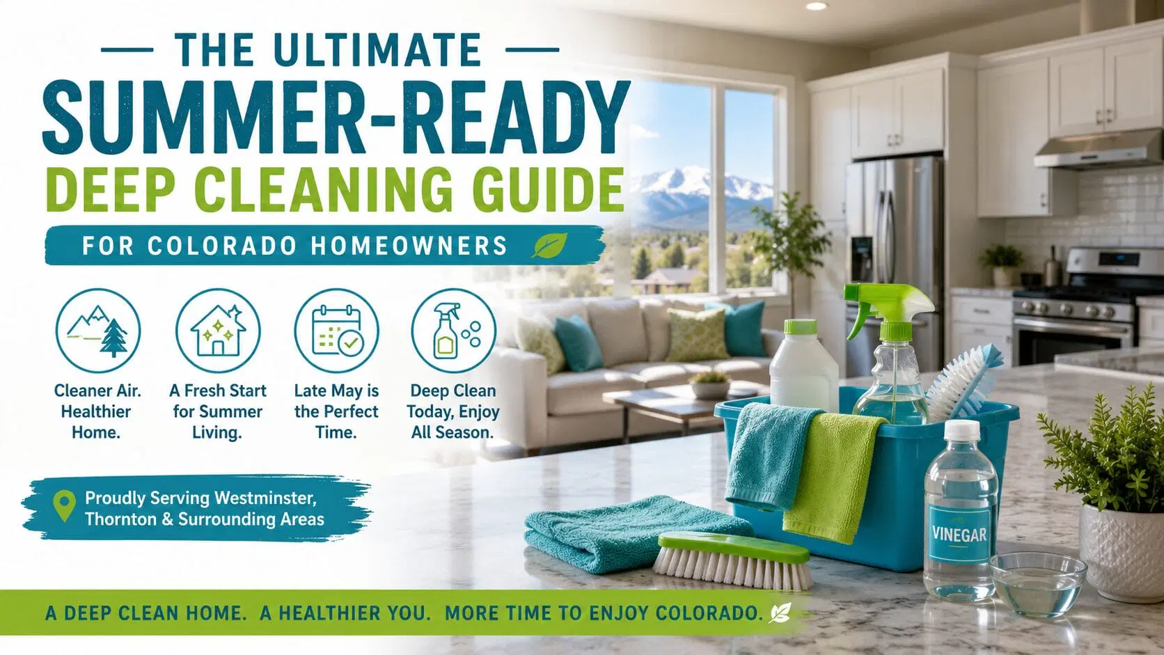 Summer-ready cleaning guide for homeowners